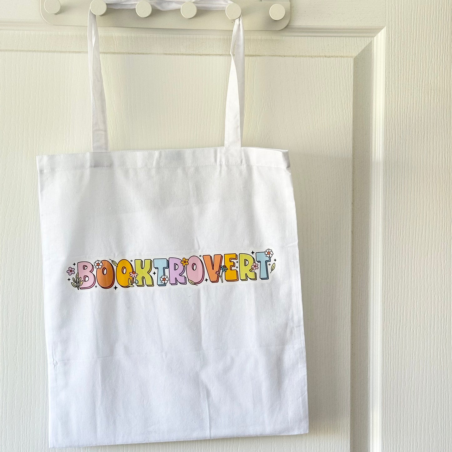 Booktrovert - Cotton Tote Bag