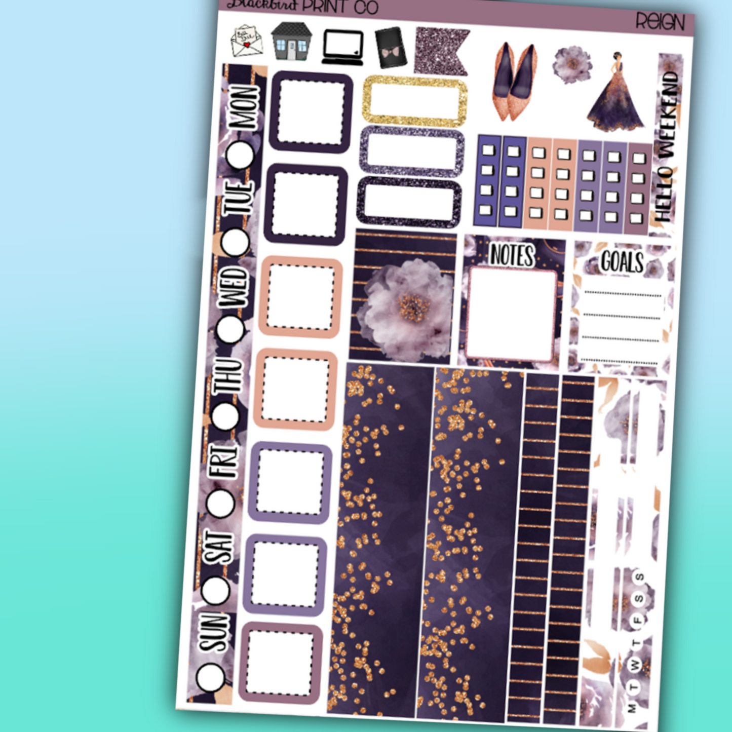 Reign | for Hobo Weeks / Mini Weeks Planners