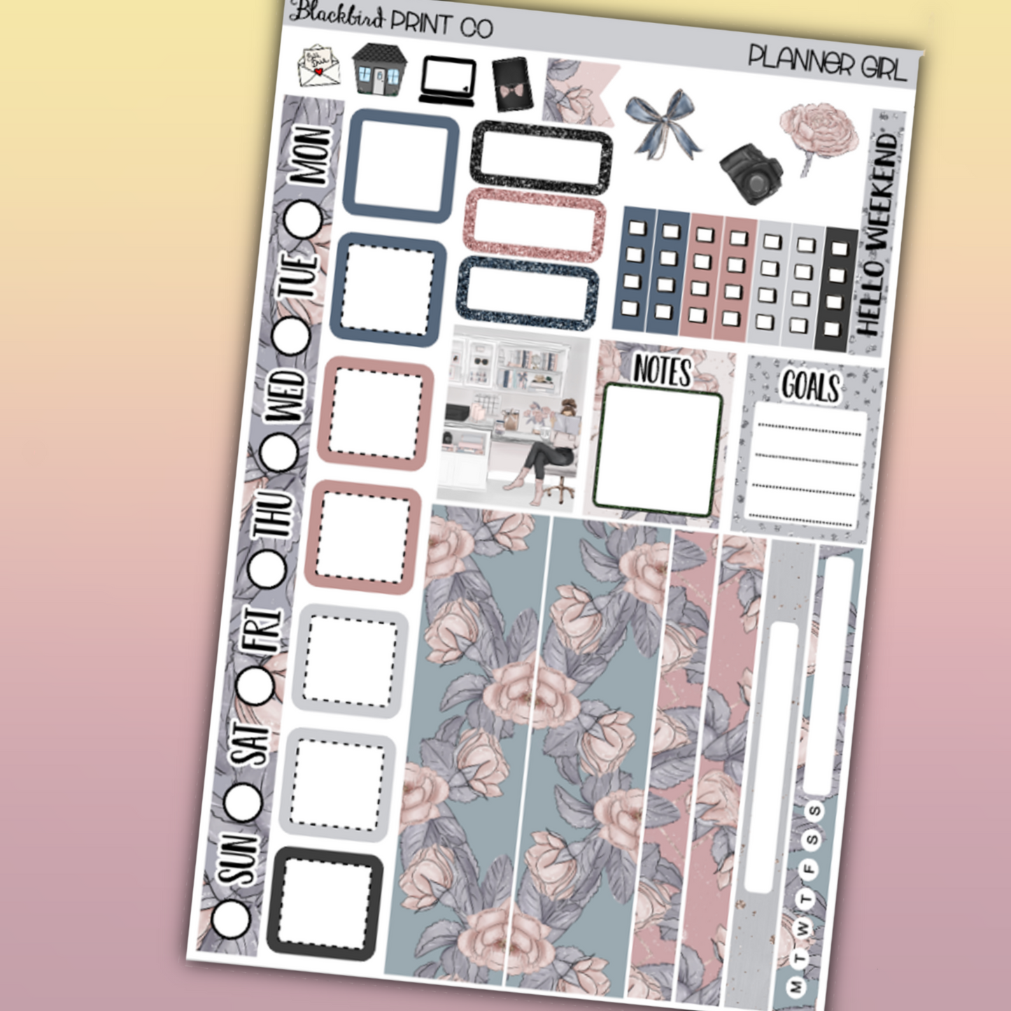 Planner Girl | for Hobo Weeks / Mini Weeks Planners