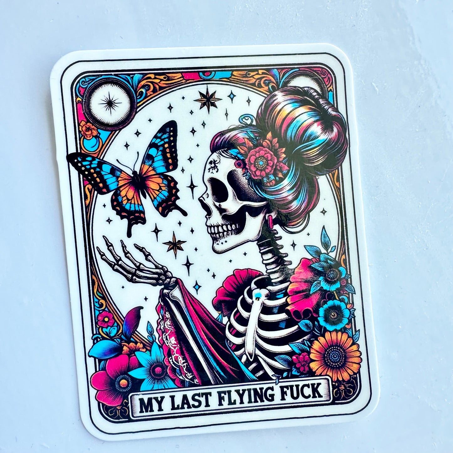 My Last Flying F**k - Waterproof Vinyl Sticker