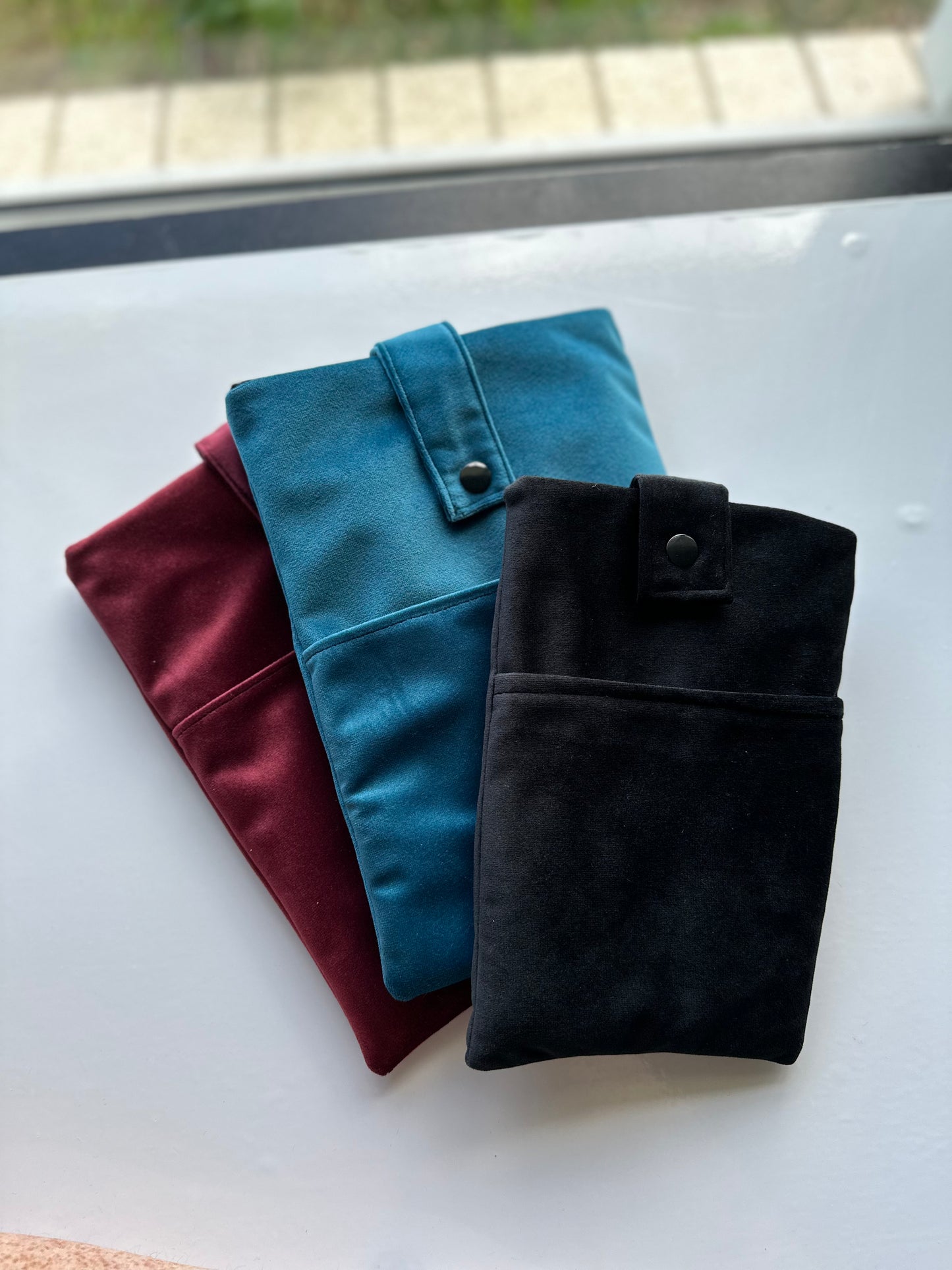 Luxe Velvet - Kindle / Book Sleeves - 8 colours!