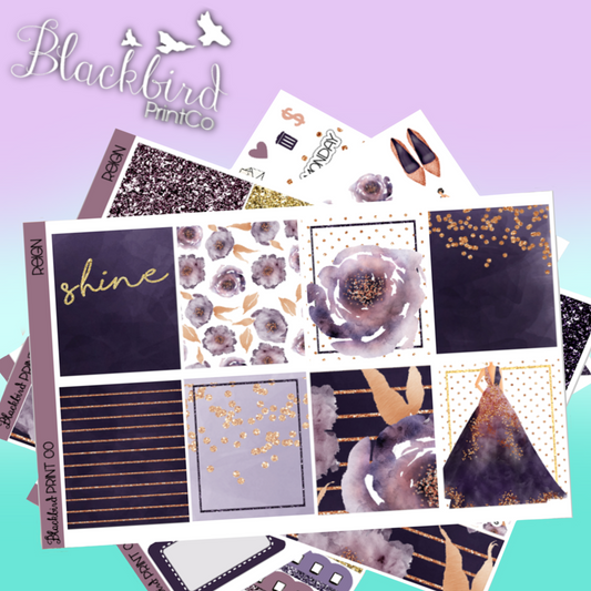 Reign | Planner Sticker Kit for Vertical Planners