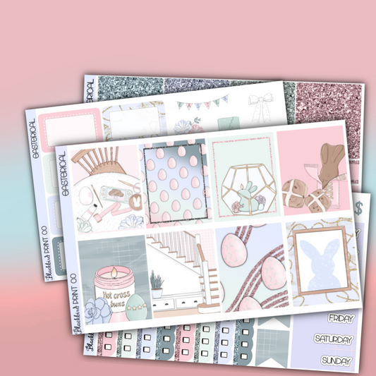 Easterical | Planner Sticker Kit for Vertical Planners