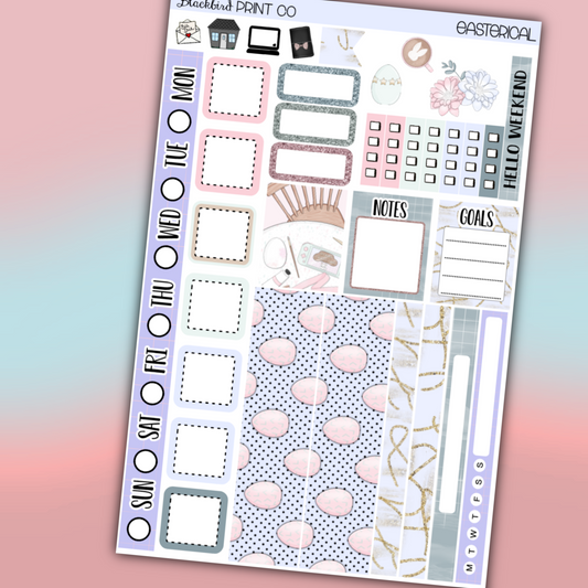 Easterical | Planner Sticker Kit for Hobonichi Weeks Planners