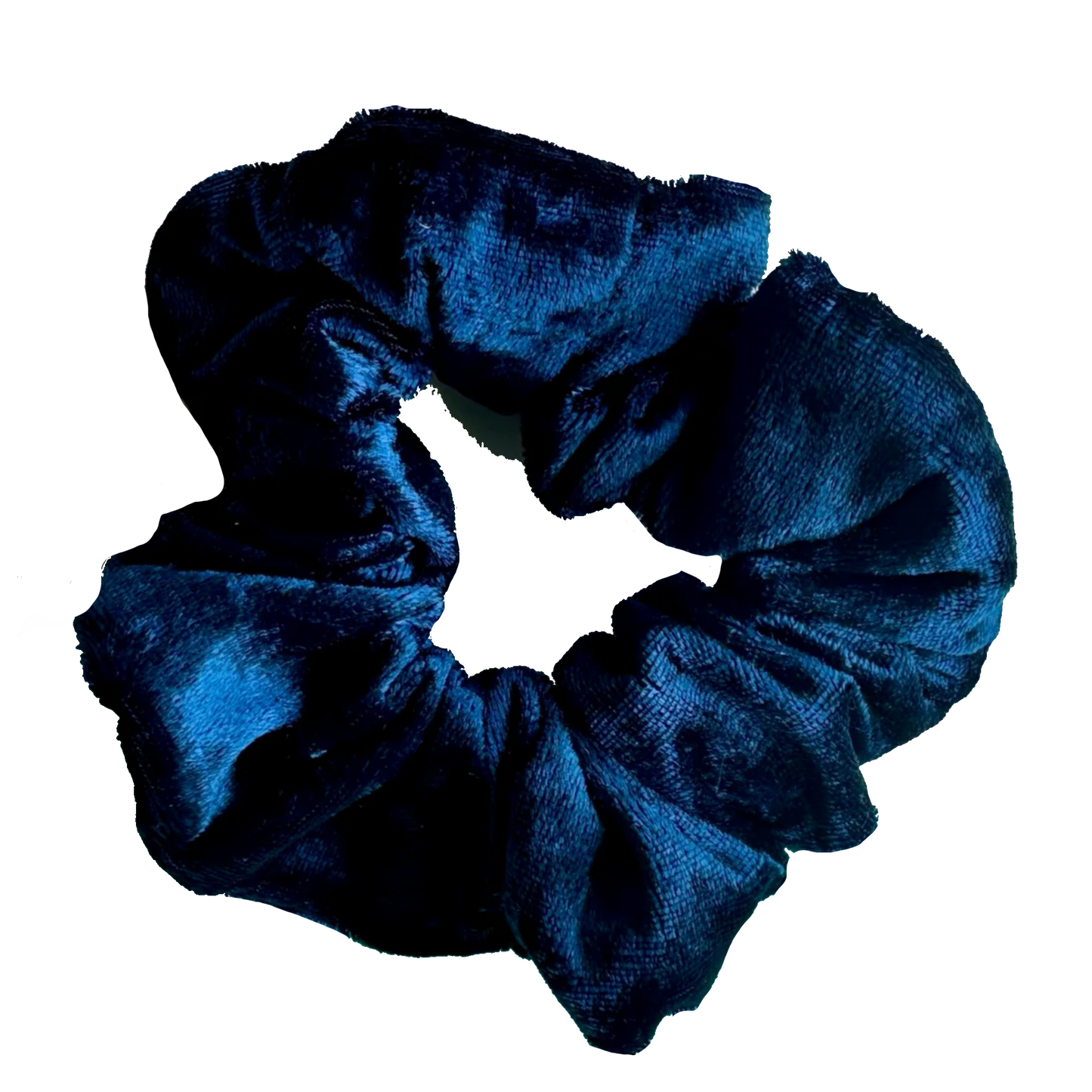 Navy - Velvet Scrunchie